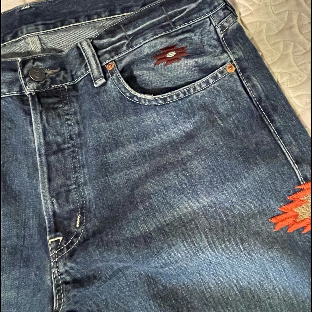 🌵DENIM&SUPPLY🌵SOUTHWESTERN EMBROIDERED JEANS - Picture 9 of 12